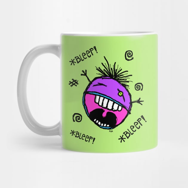 *BLEEP! *BLEEP! *BLEEP!* Monster Grape by RawSunArt